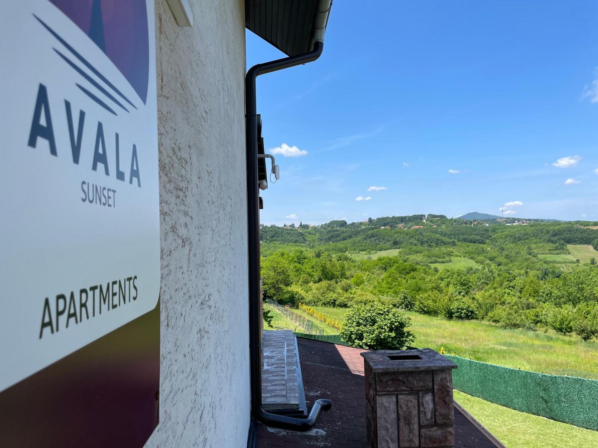 Avala Sunset Apartments Bělehrad Exteriér fotografie